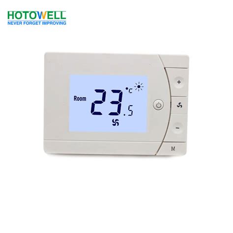 7 Day Programmable Fan Coil Digital Temperature Controller Thermostat Fan Coil Thermostat And