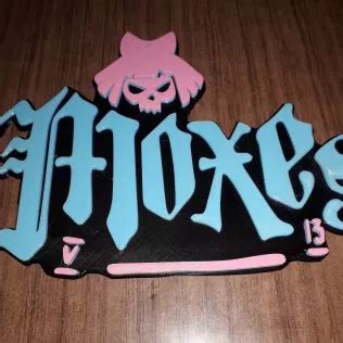 CYBERPUNK 2077 MOXES GANG LOGO 3D Printing Model - Threeding