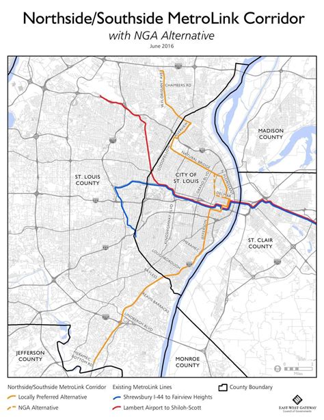 Metrolink Route Map