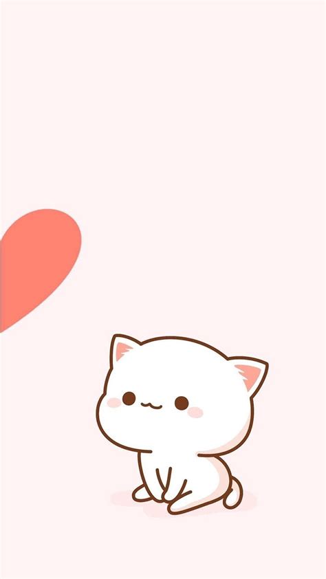 Kawaii Phone Cat Chibi Cats HD Phone Wallpaper Pxfuel