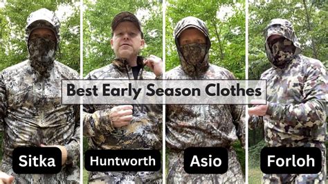 Best Early-Season Bow Hunting Clothes 2024