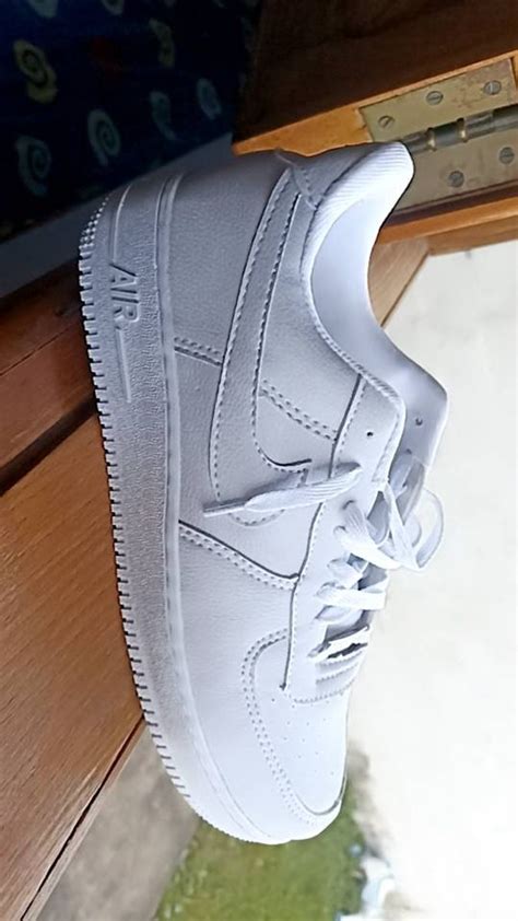 Tenis Air Force One Branco Feminino Masculino Cano Baixo Super