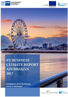 EU Business Climate Report 2017 For Azerbaijan