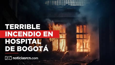 Reportan Grave Incendio En Inmediaciones Del Hospital Meissen En El