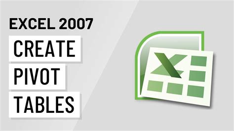 Excel 2007 Pivot Table Advanced Tutorial | Cabinets Matttroy