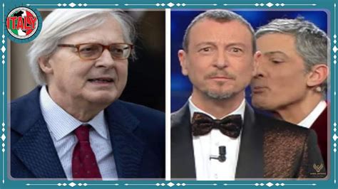 Vittorio Sgarbi La Frecciatina Velenosa Nei Confronti Di Amadeus Non