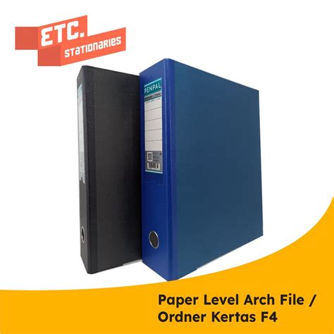 Jual Penpal Paper Lever Arch File Ordner Kertas Folio F Pl