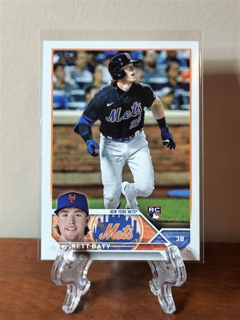 Mavin 2023 Topps Series 1 One Brett Baty Rookie Base RC 89 New York Mets