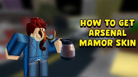 How To Get The Mamor Skin In Roblox Arsenal New Arsenal Skin Youtube