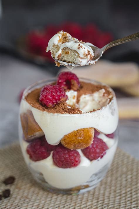 Raspberry Tiramisu For Two Ready In 20 Minutes