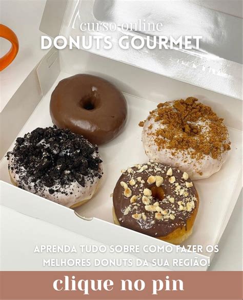 Curso Donuts Gourmet Aprenda Todas As T Cnicas Donuts Trufas