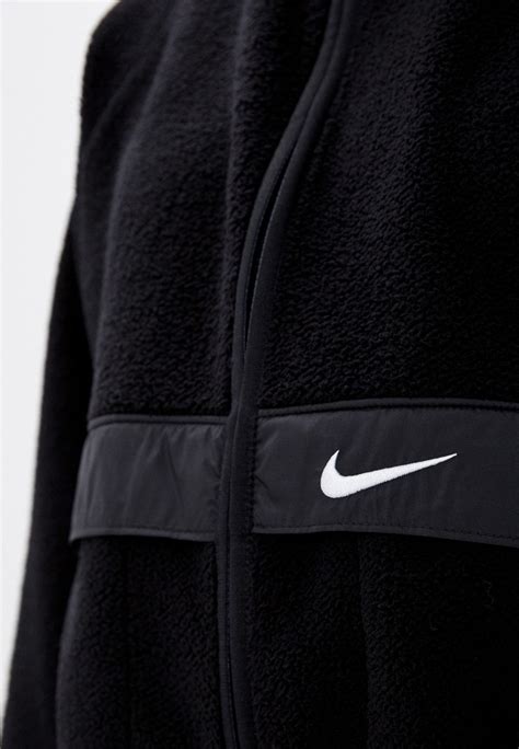 Олимпийка Nike W NSW ESSNTL SHRPA JKT цвет черный RTLABE000401