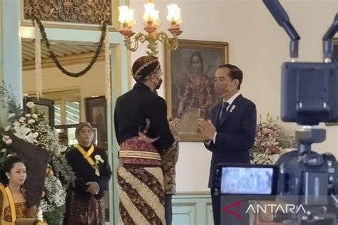 Presiden Hadiri Pengukuhan Kgpaa Mangkunegara X Antara News