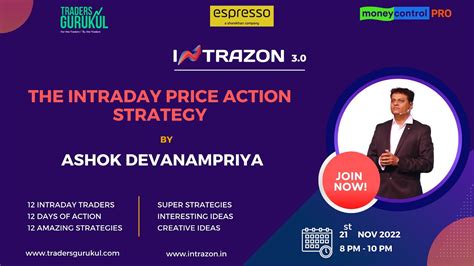 Intrazon The Intraday Price Action Strategy By Ashok