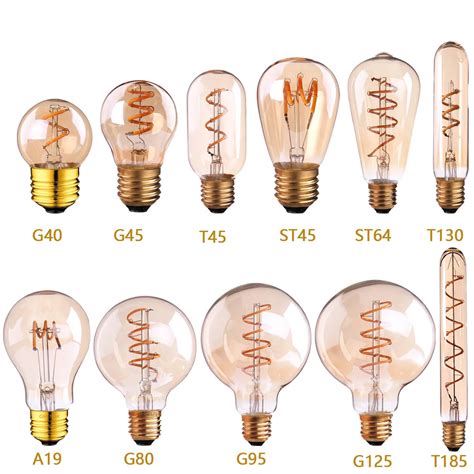 Ampoule Filament Led En Spirale G T St G G G W K