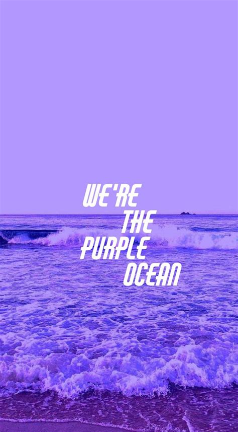 Bts Purple Ocean Wallpapers Top Free Bts Purple Ocean Backgrounds