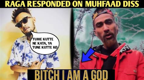 Raga Responded On Muhfaad Diss Kr Na Vs Muhfaad Beef Youtube