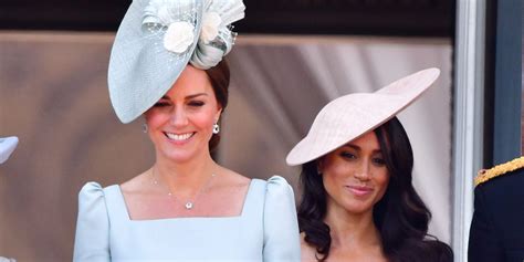 Everyone Missed the Moment Kate Middleton and Meghan Markle Curtsied Together for the Queen