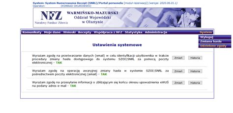 Portal Nfz Szoi Pierwsze Kroki Recepty Edu Pl