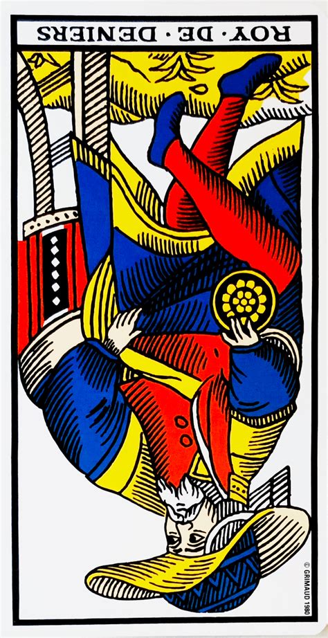 Significations Du Roi De Denier Dans Le Tarot De Marseille