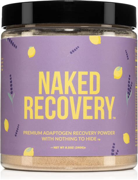 Naked Recovery Suplemento En Polvo De Hongos Melena De Leones