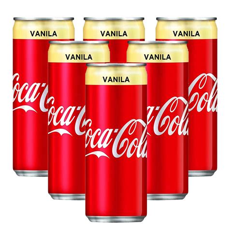 Coca Cola Coke Vanilla Soda Soft Drink 12 Fl Oz 12 Pack Grocery