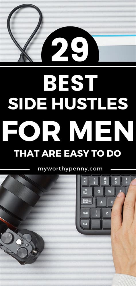 Best Side Hustles For Men That Are Easy My Worthy Penny Side