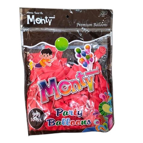 Pvc Monty Premium Party Balloon Packaging Type Packet Size Inch At