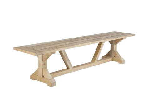 Reclaimed Teak Garden Bench Wholesale Geneva Bench