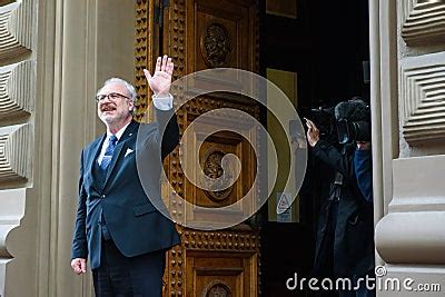 Egils Levits, Newly Elected President Of Latvia Editorial Image ...