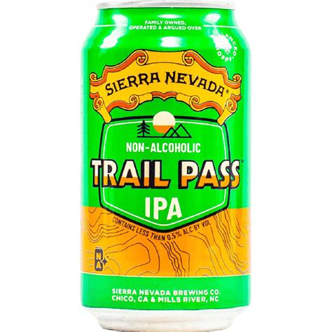 Trail Pass Ipa Na Sierra Nevada Brewing Co Buy Non Alcoholic Beer