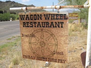 Wagon Wheel Restaurant | Signs of Arizona