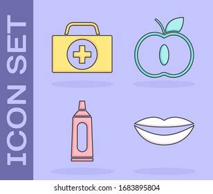 Parches De Medicina Insignias Pegatinas Logos Vector De Stock