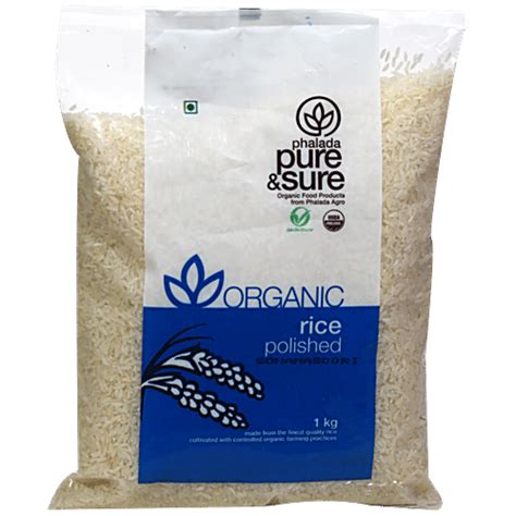 Buy Phalada Pure And Sure Organic Polished Rice Sonamasoori Fine Grain