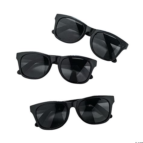 Plain Black Sunglasses Pretty Creations