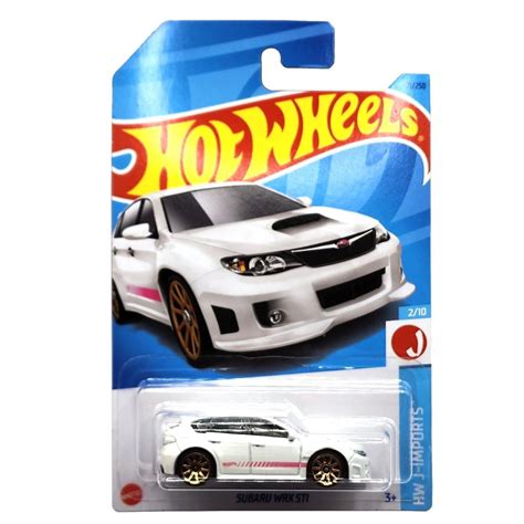 Carrinho Hot Wheels Subaru Wrx Sti Hkk Hw J Imports