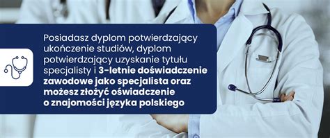 Uzyskaj Zgod Na Wykonywanie Zawodu Lekarza Lekarza Dentysty Na