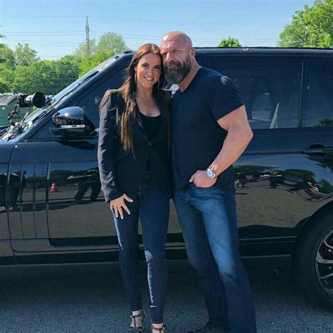 Triple H And His Wife Stephanie Mcmahon Stephanie Mcmahon Wwe Stephanie Mcmahon Wwe