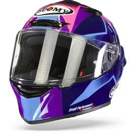 Suomy Track Bastianini Replica Blue Purple Chromeburner