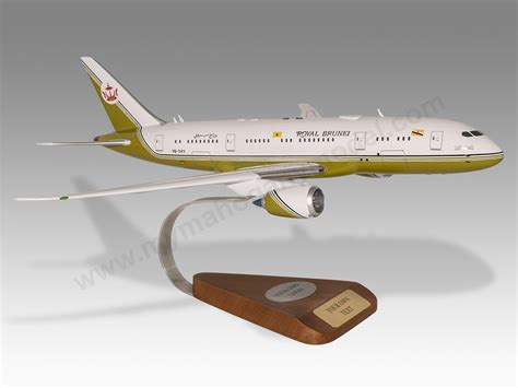 Boeing 787-8 BBJ Brunei Government Model - MyMahoganyModels