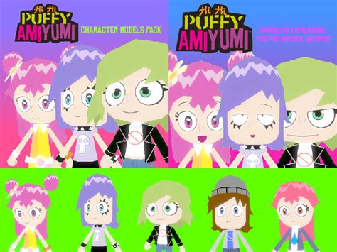 (SFM) Hi Hi Puffy AmiYumi Char and Expression Pack by ...