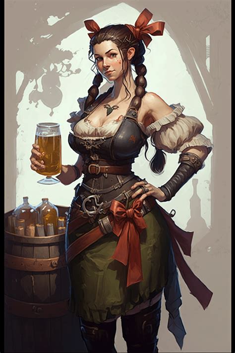 Barmaid 2 By Thesmilingogre On Deviantart