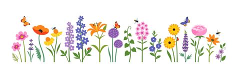 Flower Garden Clipart Vector Images (over 14,000)