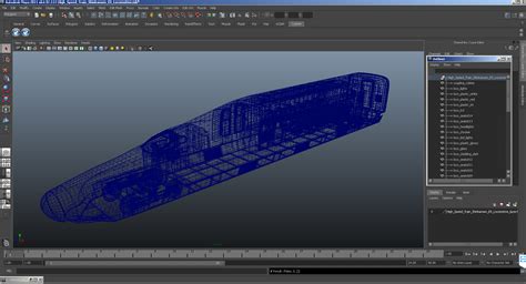 3D speed train shinkansen e5 - TurboSquid 1272205