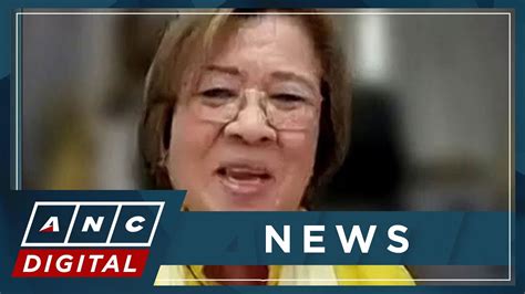 Watch Ex Ph Senator Leila De Lima On 2025 Congress Bid Opposition