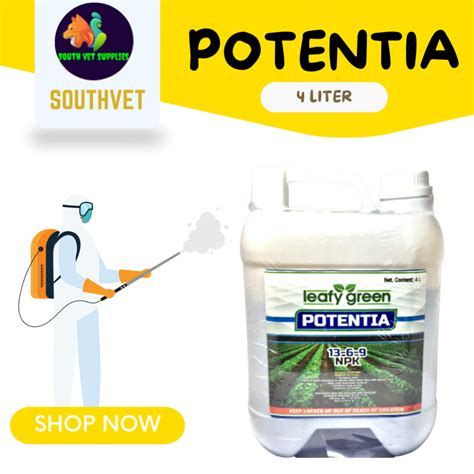 SOUTH VET Potentia 13 6 9 NPK Foliar 4 Liter Plant Booster Power