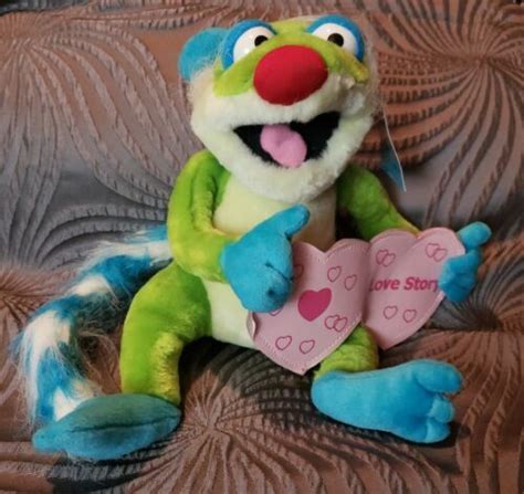 Vintage Bear in the Big Blue House Treelo 8" Plush Lemur Jim Henson ...