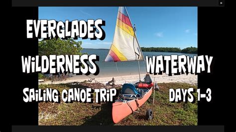 Everglades Wilderness Waterway Sailing Canoe Trip Sandfly Jewel Key