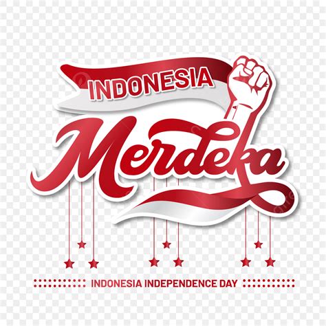 Teks Ucapan Desain Huruf Indonesia Merdeka Indonesia Merdeka Tulisan