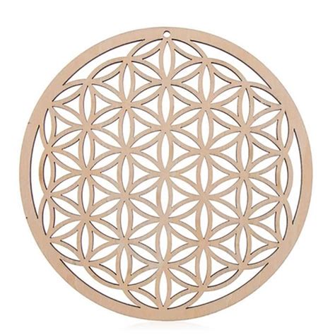 WD0097 20CM Symbole Naturel Fleur De Vie Chakra 14 Sortes De Cercles